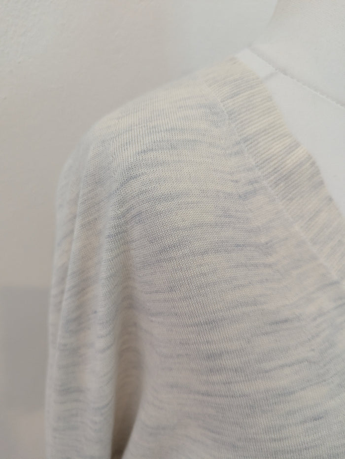 Cos Grey Wool Cardigan Small