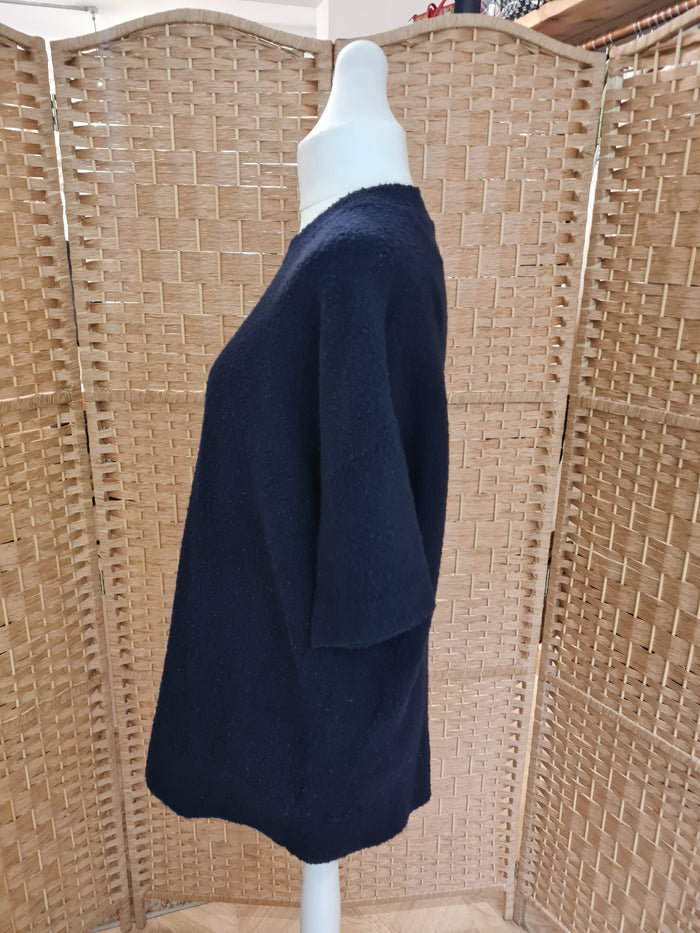 Cos Navy Jumper top L