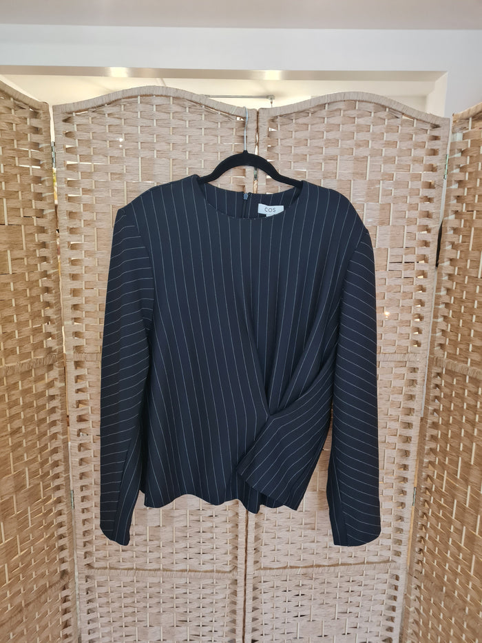 Cos Stripe Top L NWT £69