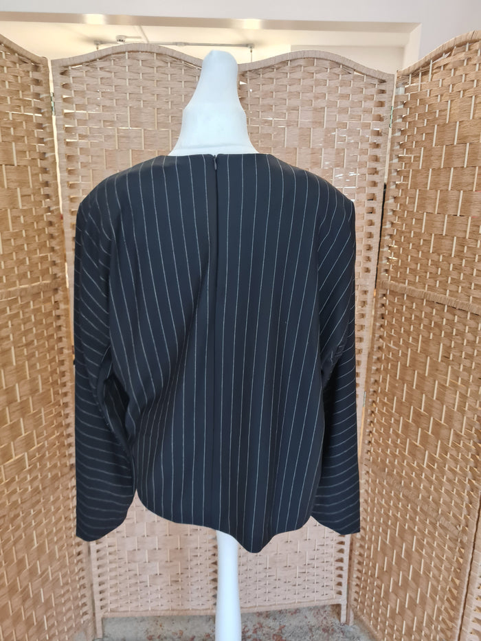Cos Stripe Top L NWT £69