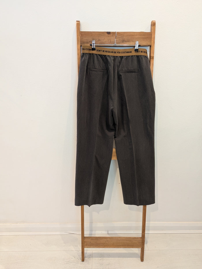 Costa 8 Mani Grey pinstripe Trousers XL