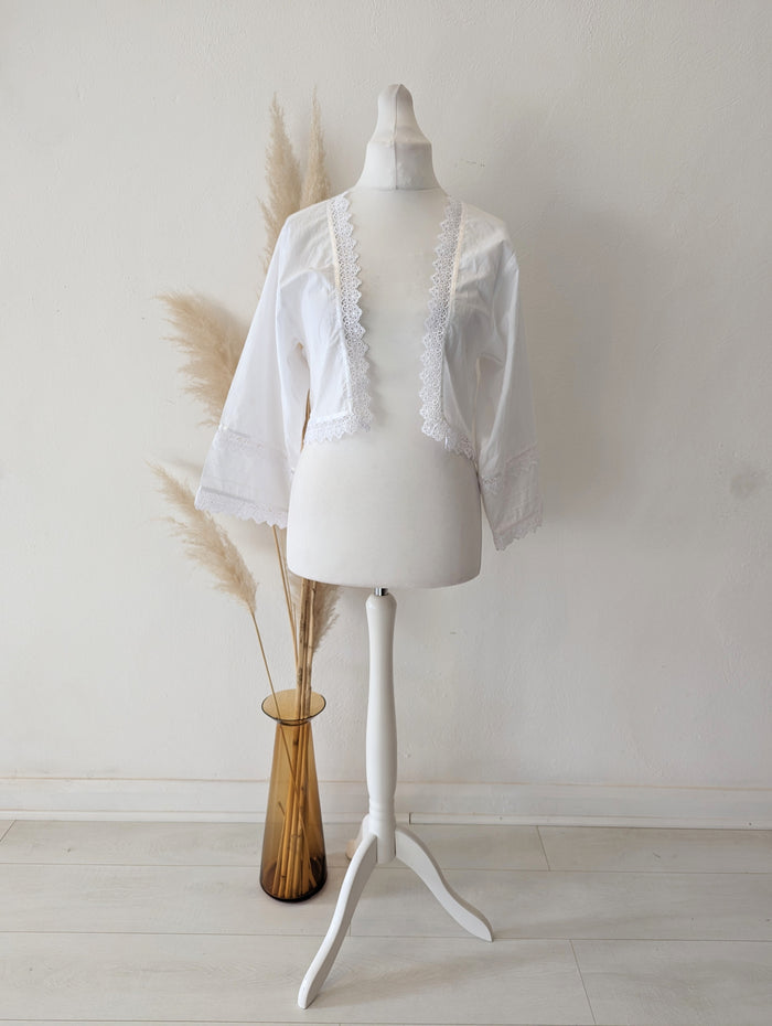 Cotton Real bolero M NWT
