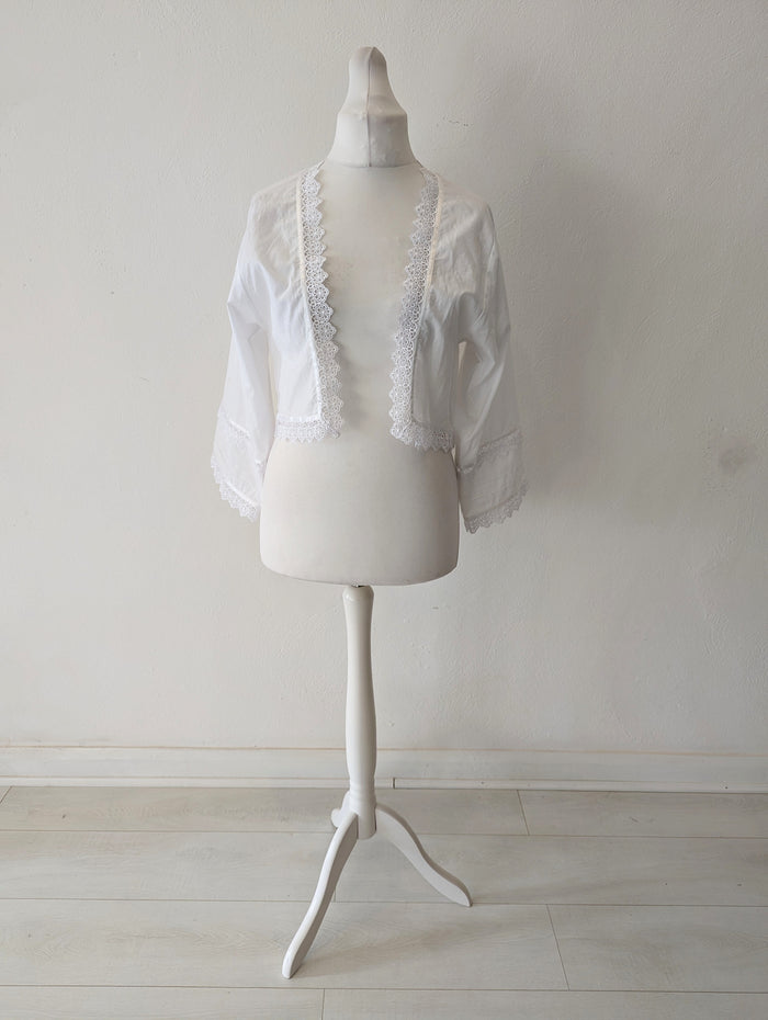 Cotton Real bolero M NWT