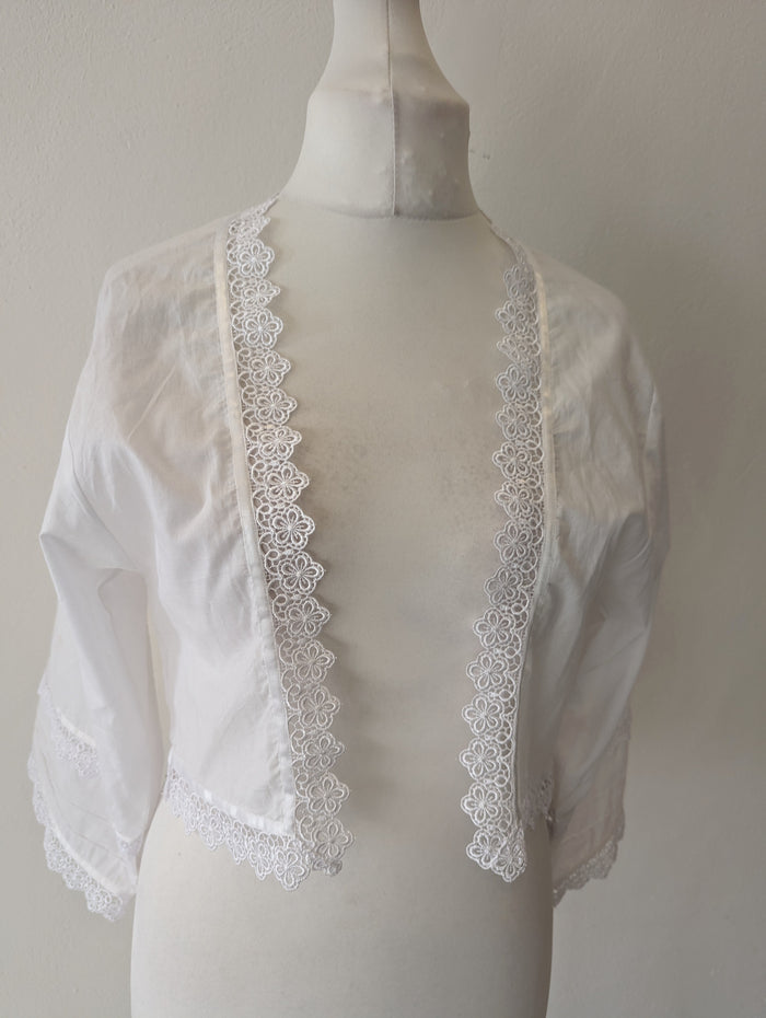 Cotton Real bolero M NWT