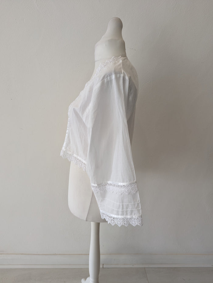 Cotton Real bolero M NWT