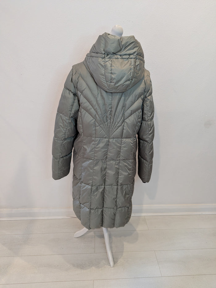 Creenstone khaki puffa coat 16