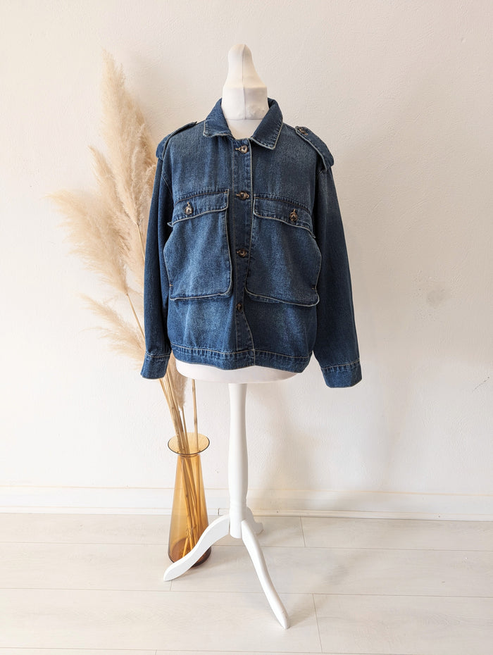 Culture Denim Shacket L