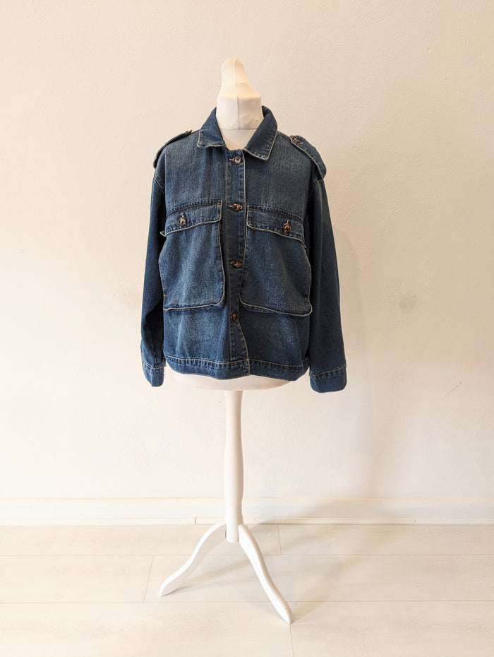 Culture Denim Shacket L