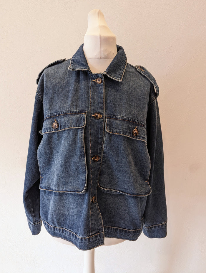 Culture Denim Shacket L