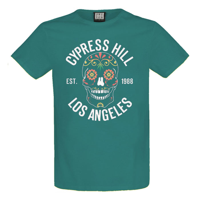 Cypress Hill T-Shirt -Skull Amplified