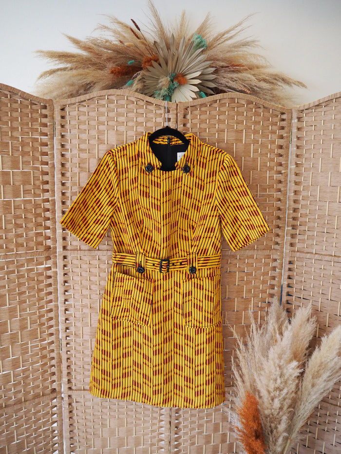 Damsel in a dress Yellow/Red shift 12