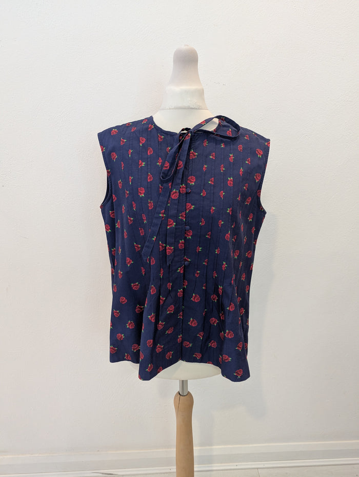Damson Madder navy floral top 10