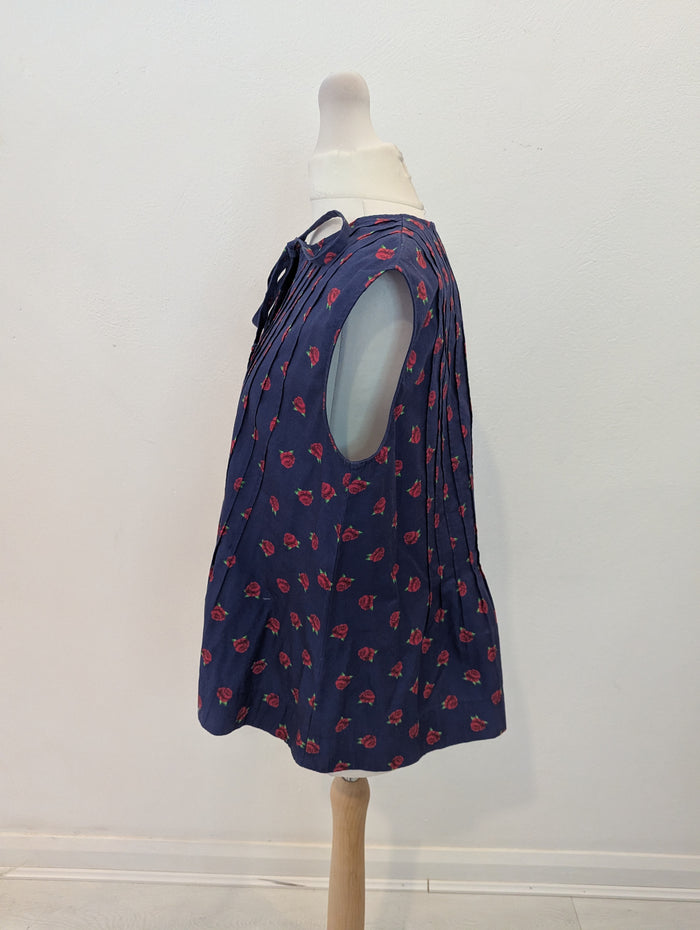 Damson Madder navy floral top 10