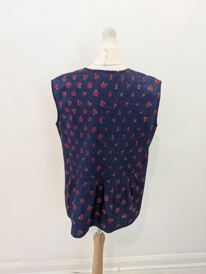 Damson Madder navy floral top 10
