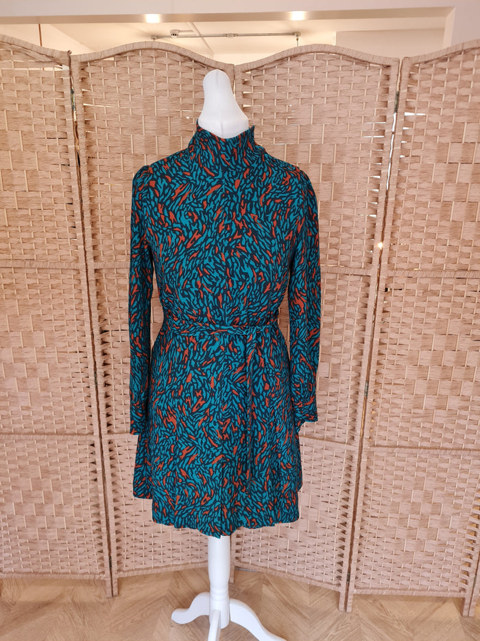 Dante 6 Green & Rust Dress 12/14
