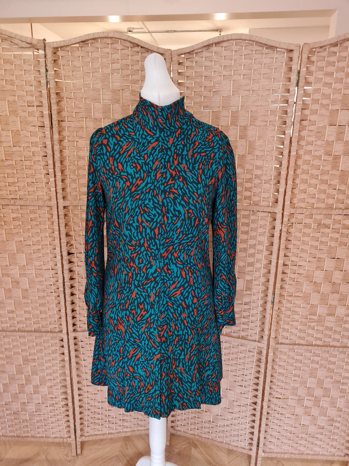 Dante 6 Green & Rust Dress 12/14