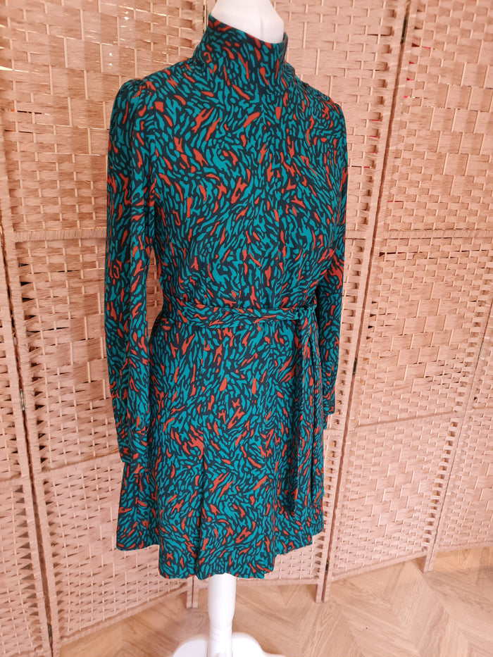 Dante 6 Green & Rust Dress 12/14
