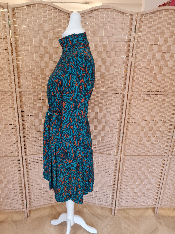 Dante 6 Green & Rust Dress 12/14