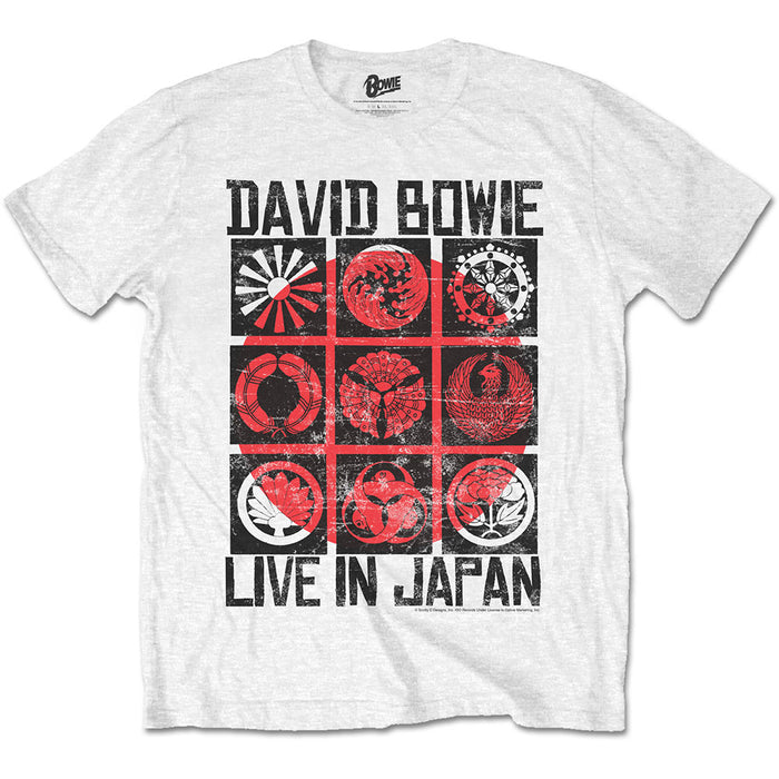 David Bowie T-Shirt - Live in Japan Rock Off