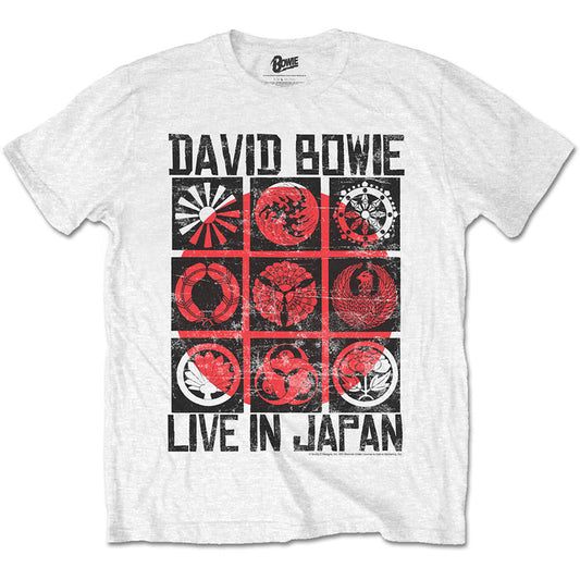 David Bowie T-Shirt - Live in Japan Rock Off