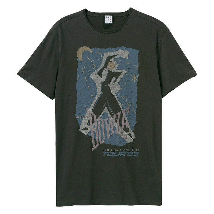 David Bowie T-Shirt - Serious Moonlight Amplified