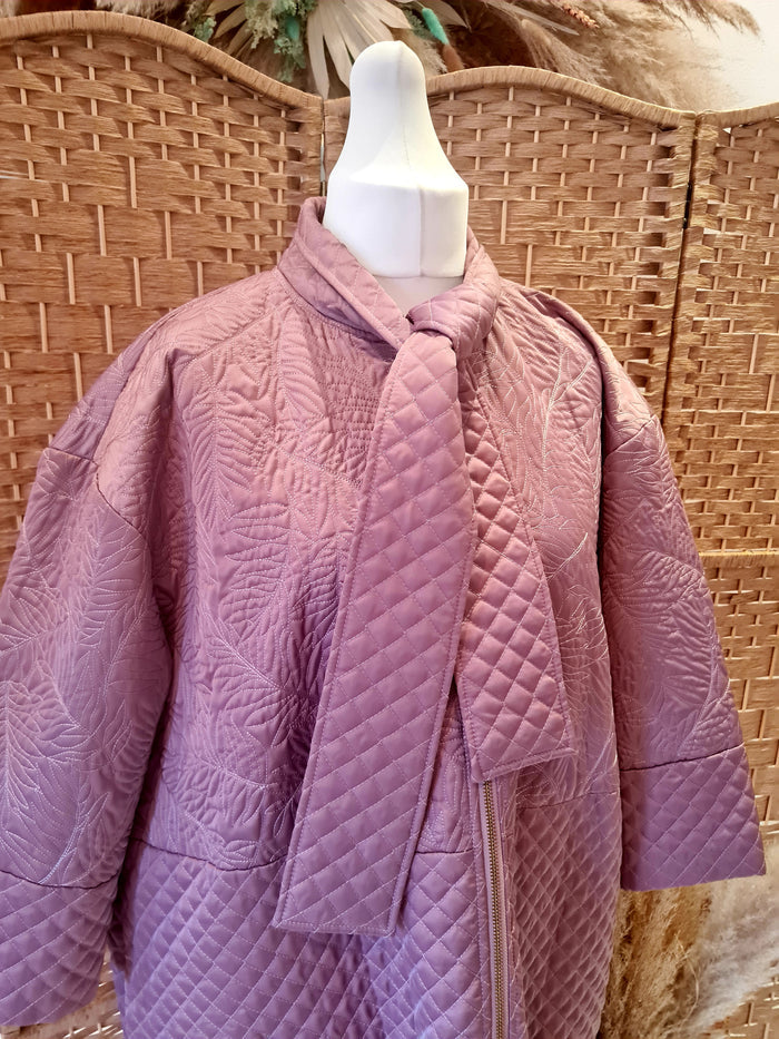 Day Birger Et Mikkelsen Dusky Pink Padded Coat New 44