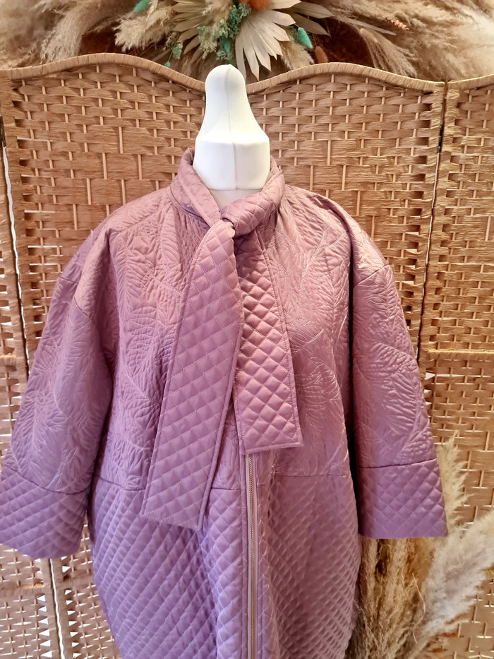 Day Birger Et Mikkelsen Dusky Pink Padded Coat New 44
