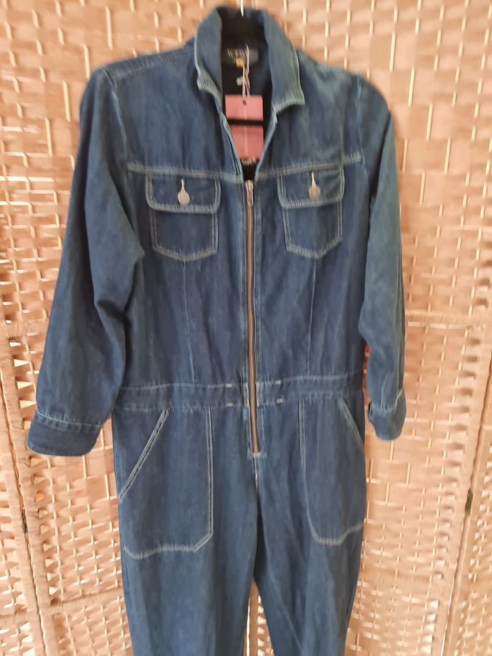 DB X Wyse London Denim Jumpsuit 12/14 NWT