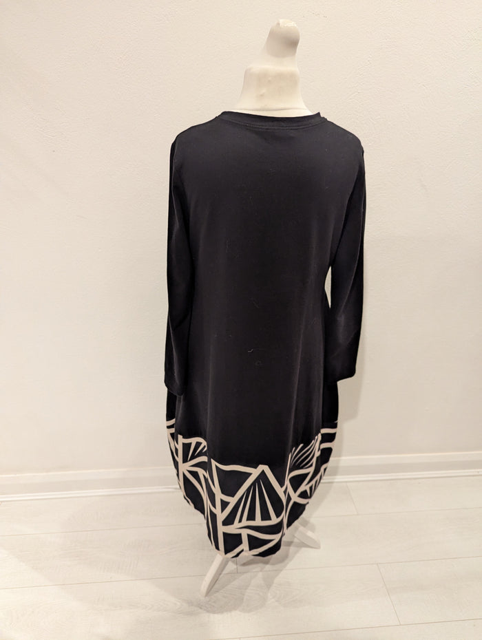 D.E.C.K by Decollage Black Sweater Dress One Size