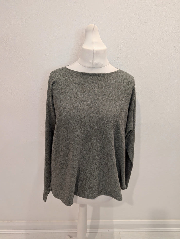 D.E.C.K BY Decollage Grey Jumper L