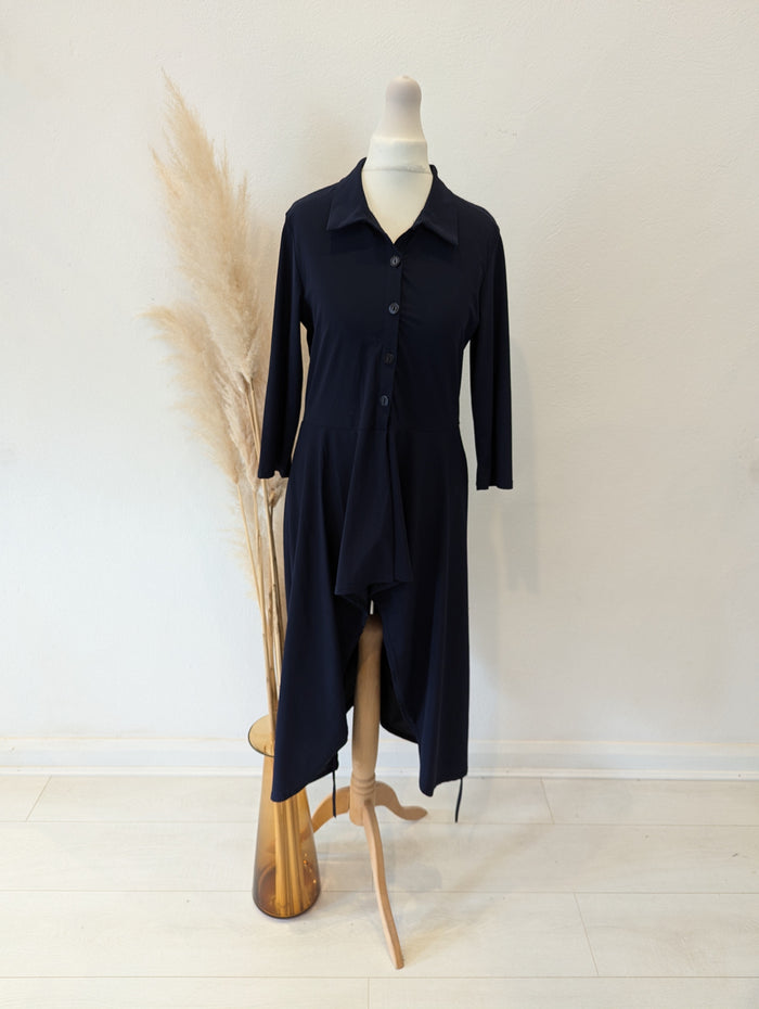 D.E.C.K Navy Long Shirt M