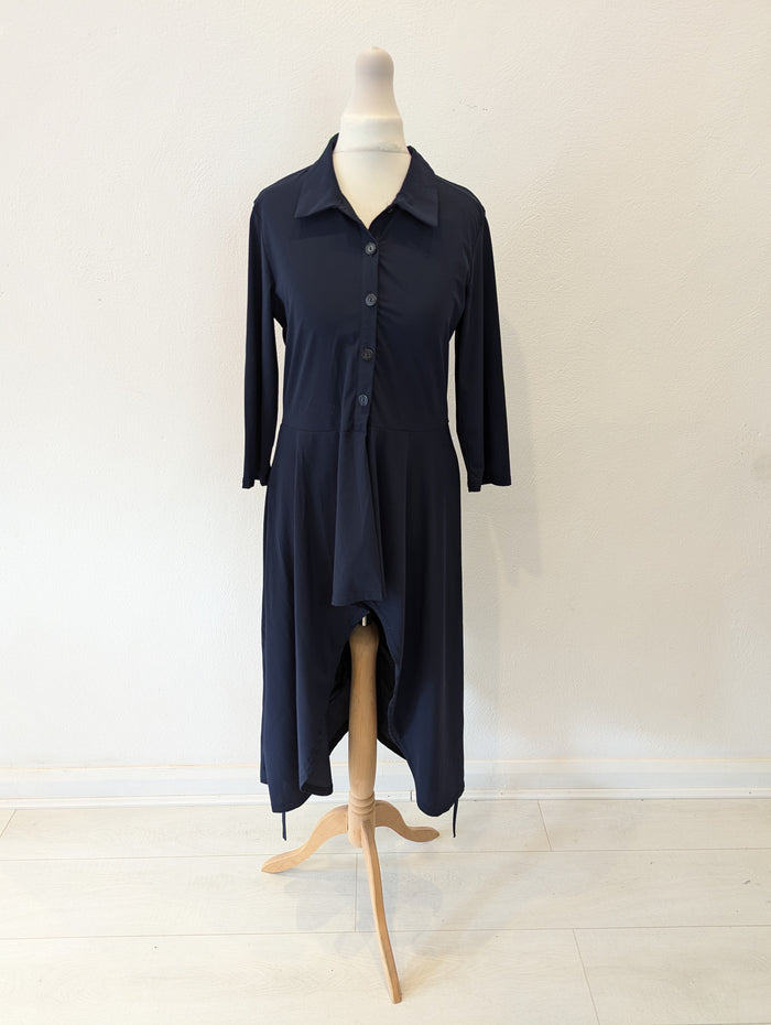 D.E.C.K Navy Long Shirt M