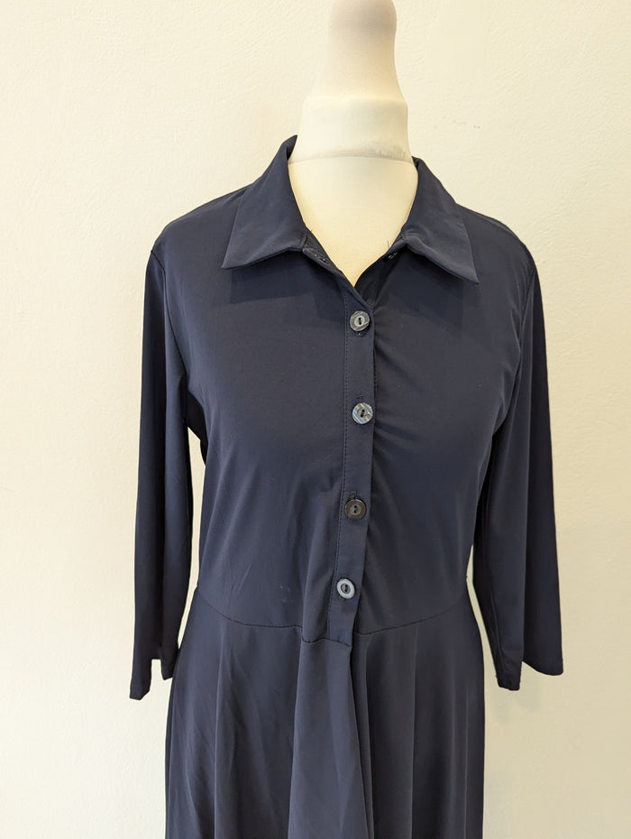 D.E.C.K Navy Long Shirt M