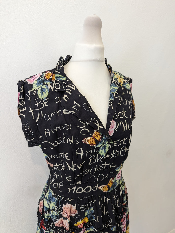 Derhy Floral Dress M NWT £102.95