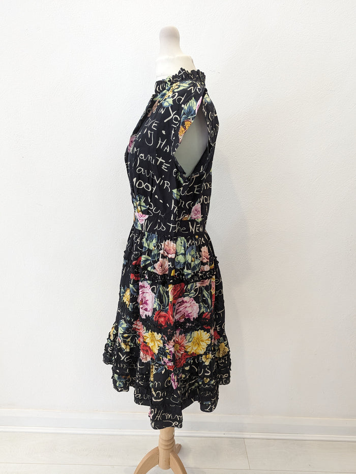 Derhy Floral Dress M NWT £102.95