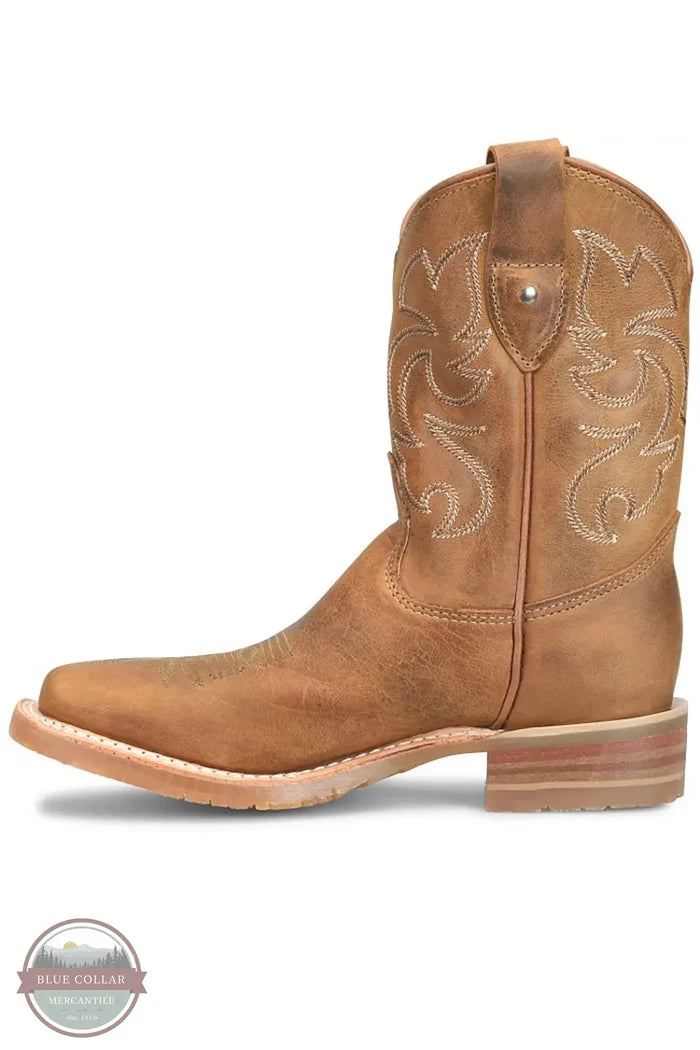 Double H DH5319 Ladies Fields Union Built Square Toe Western Boot instep view