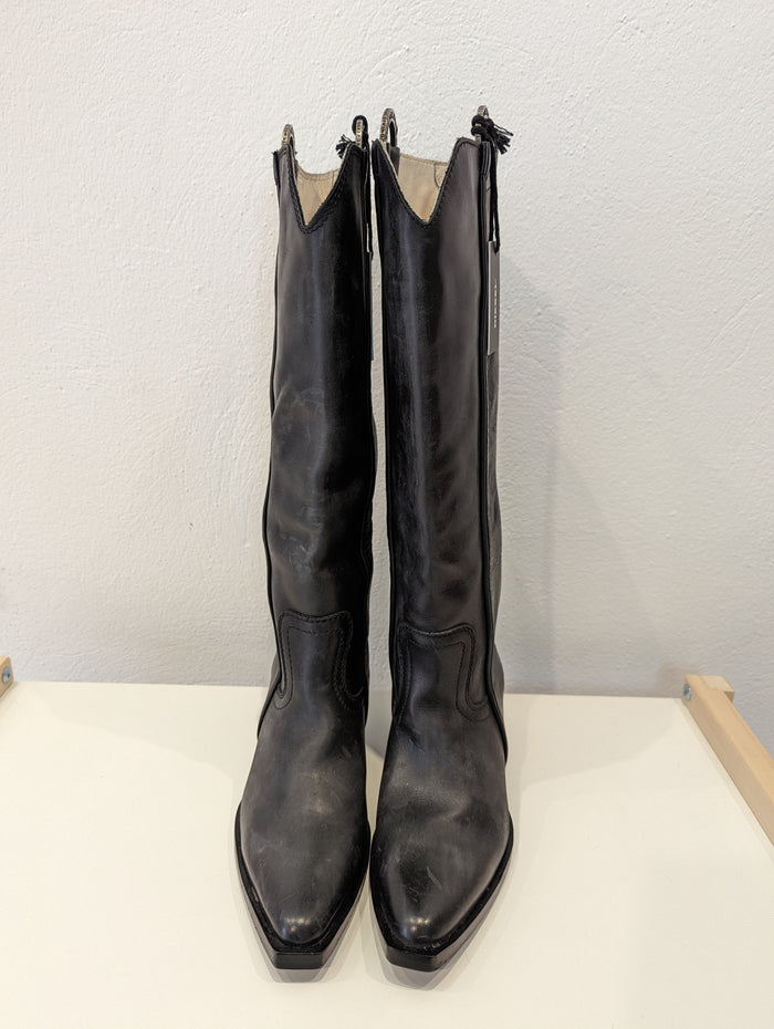 Diesel Black Boots 6 NWT