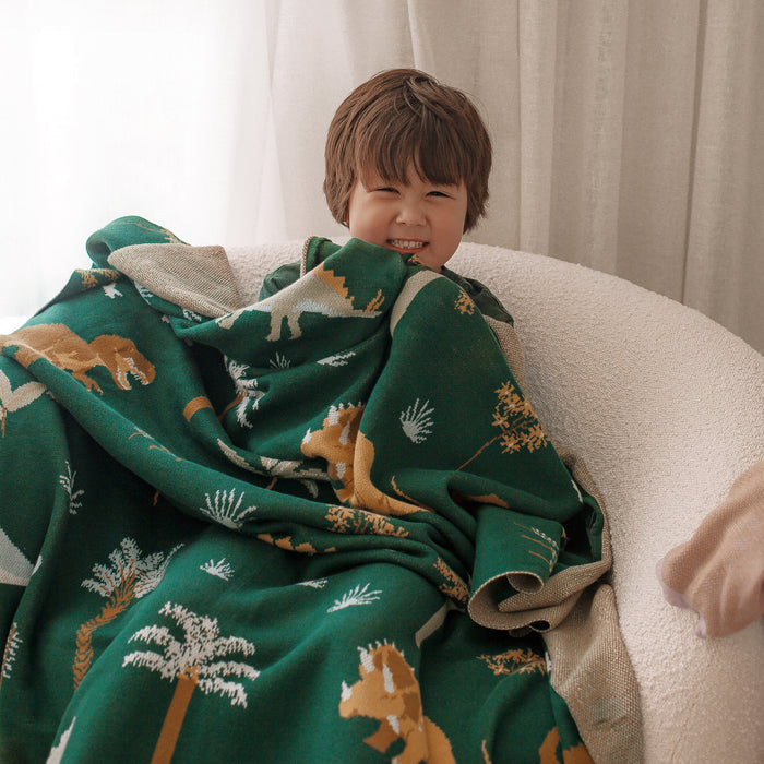 Dinos Throw Blanket