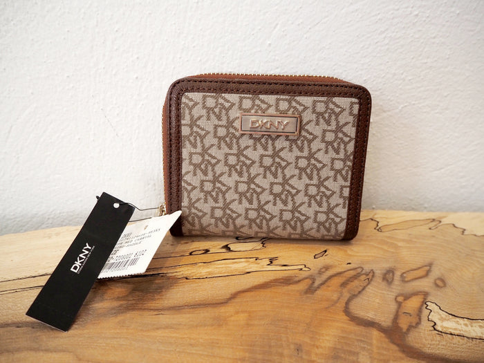Dkny Brown Chino Purse New with tags