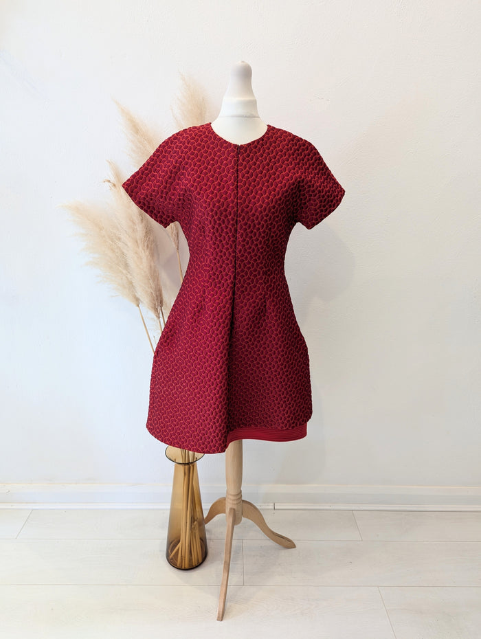 Dorothee Schumacher red skater dress 8