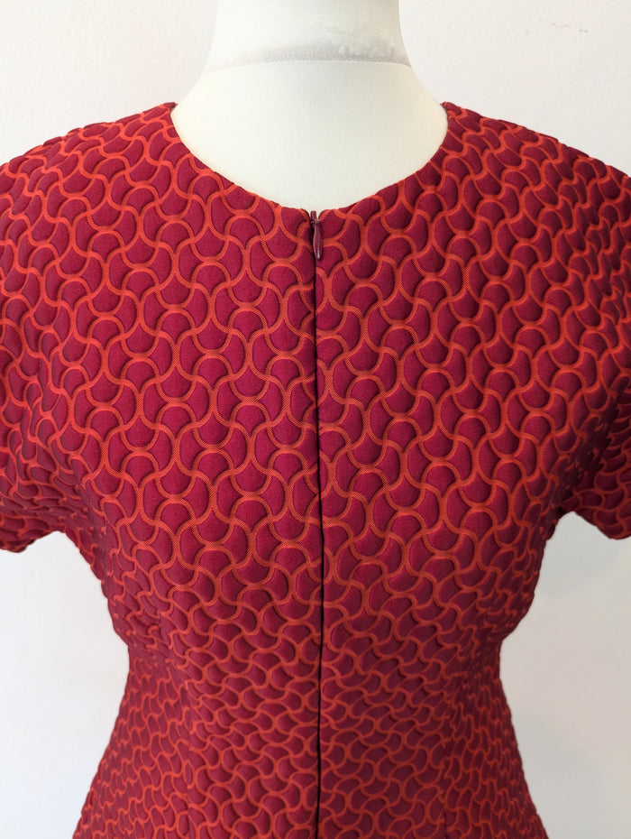 Dorothee Schumacher red skater dress 8