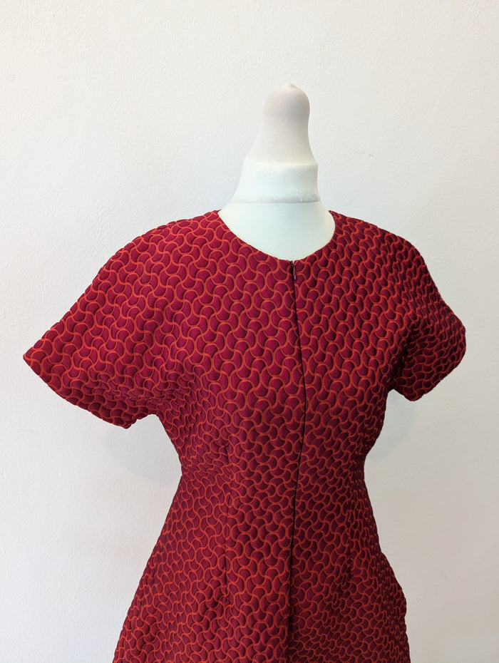 Dorothee Schumacher red skater dress 8