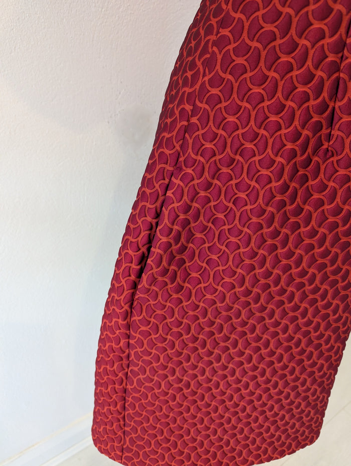 Dorothee Schumacher red skater dress 8