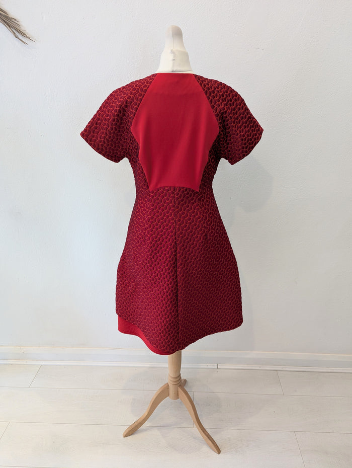 Dorothee Schumacher red skater dress 8