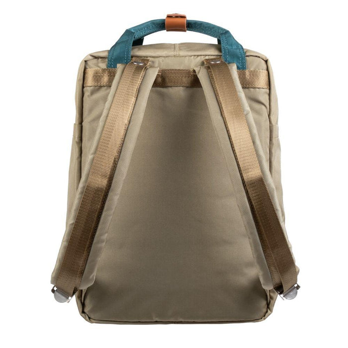 Doughnut Bag Macaroon Glossy Beige x Maroon