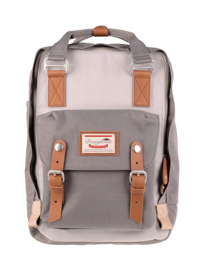 DOUGHNUT BAG MACAROON IVORY X LIGHT GREY