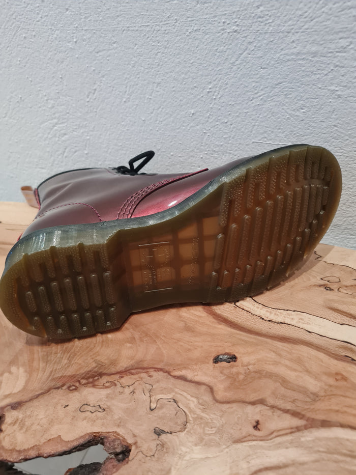 Dr Marten 1460 Vegan Oxblood Chrome 5
