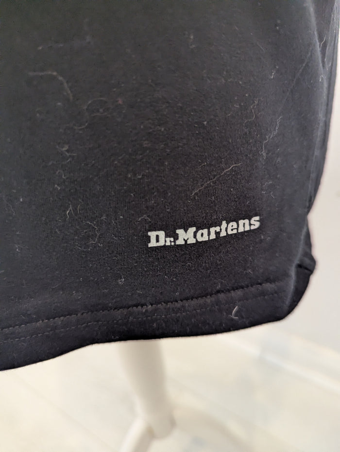 Dr Martens black skull top L