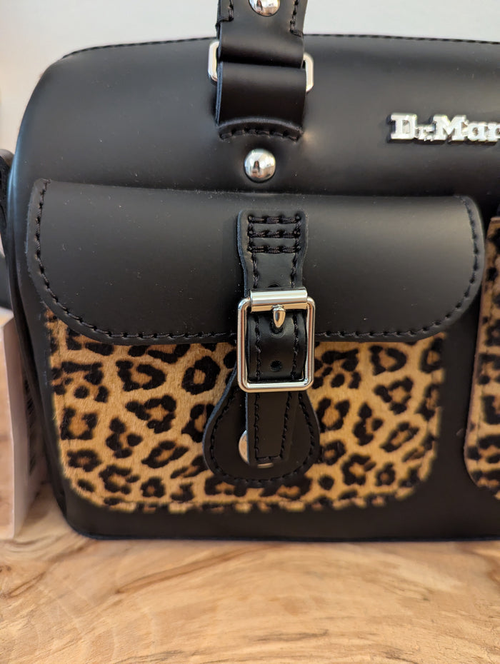 Dr Martens Leopard & Black Bag RRP £160