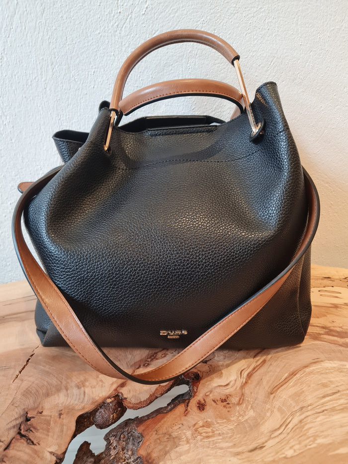 Dune black/camel handbag
